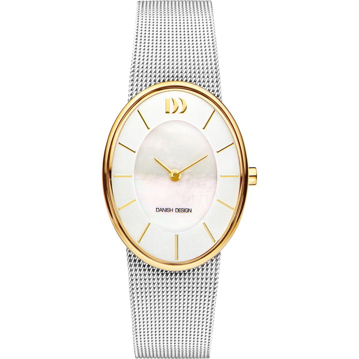 Danish design dames horloge witte wijzerplaat - IV65Q1168