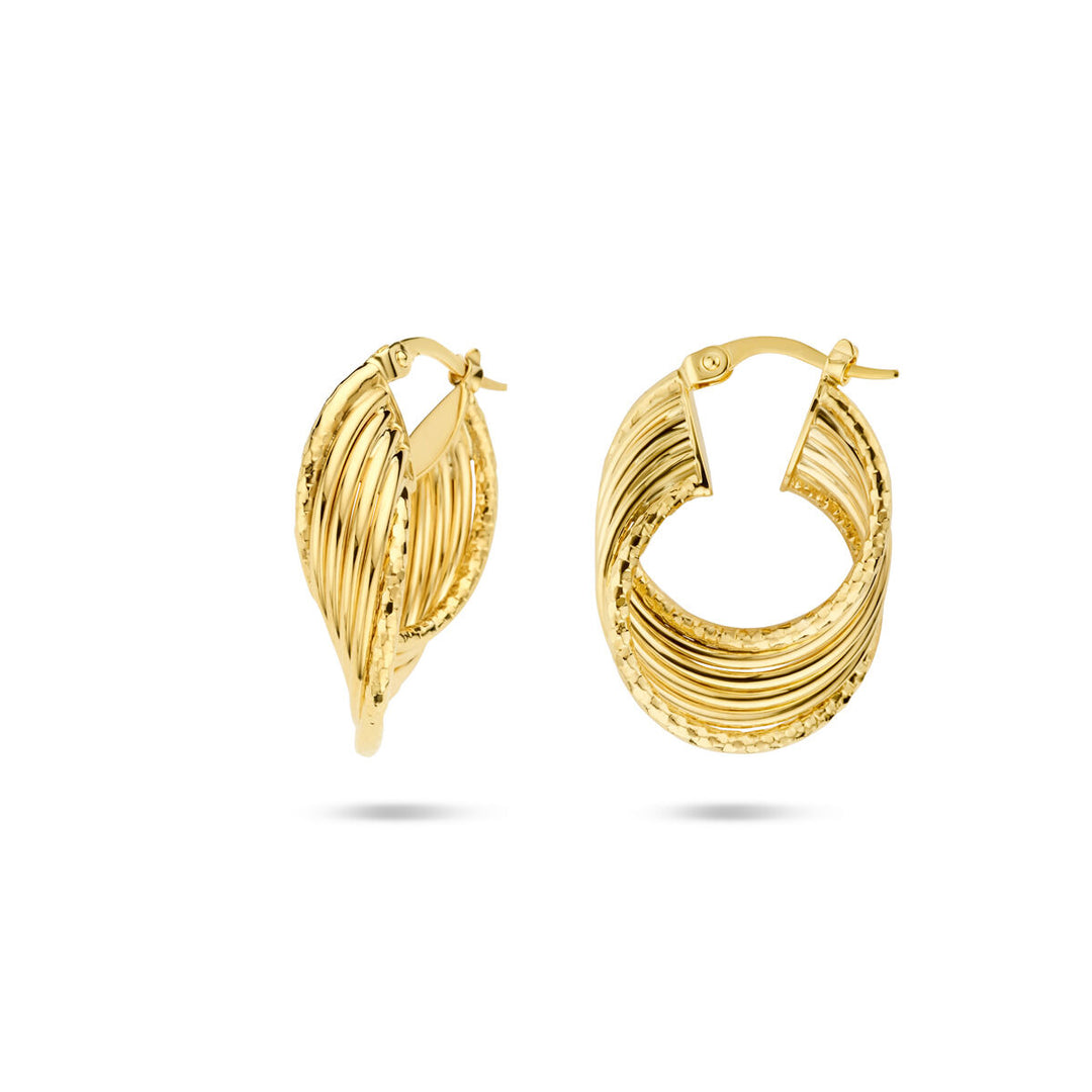 earrings 14K yellow gold