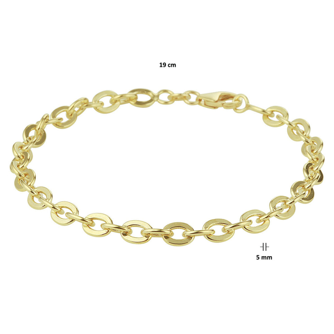 anchor 5.0 mm Zilgold (yellow gold with silver core)