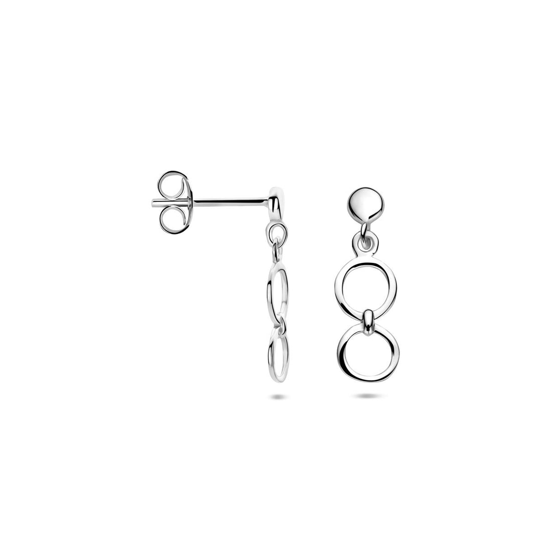 Zilveren oorhangers – gerhodineerd 925 zilver