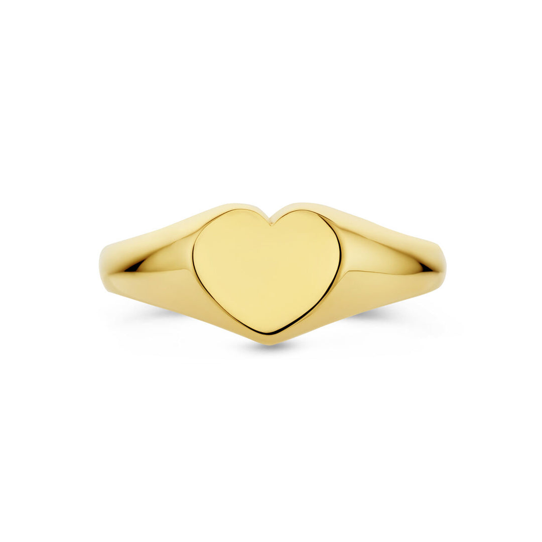 ring hartje 14K geelgoud