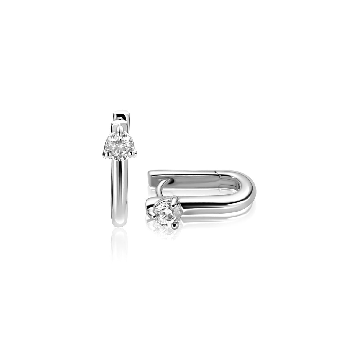 Zinzi Oorbellen Zilver ZIO2733