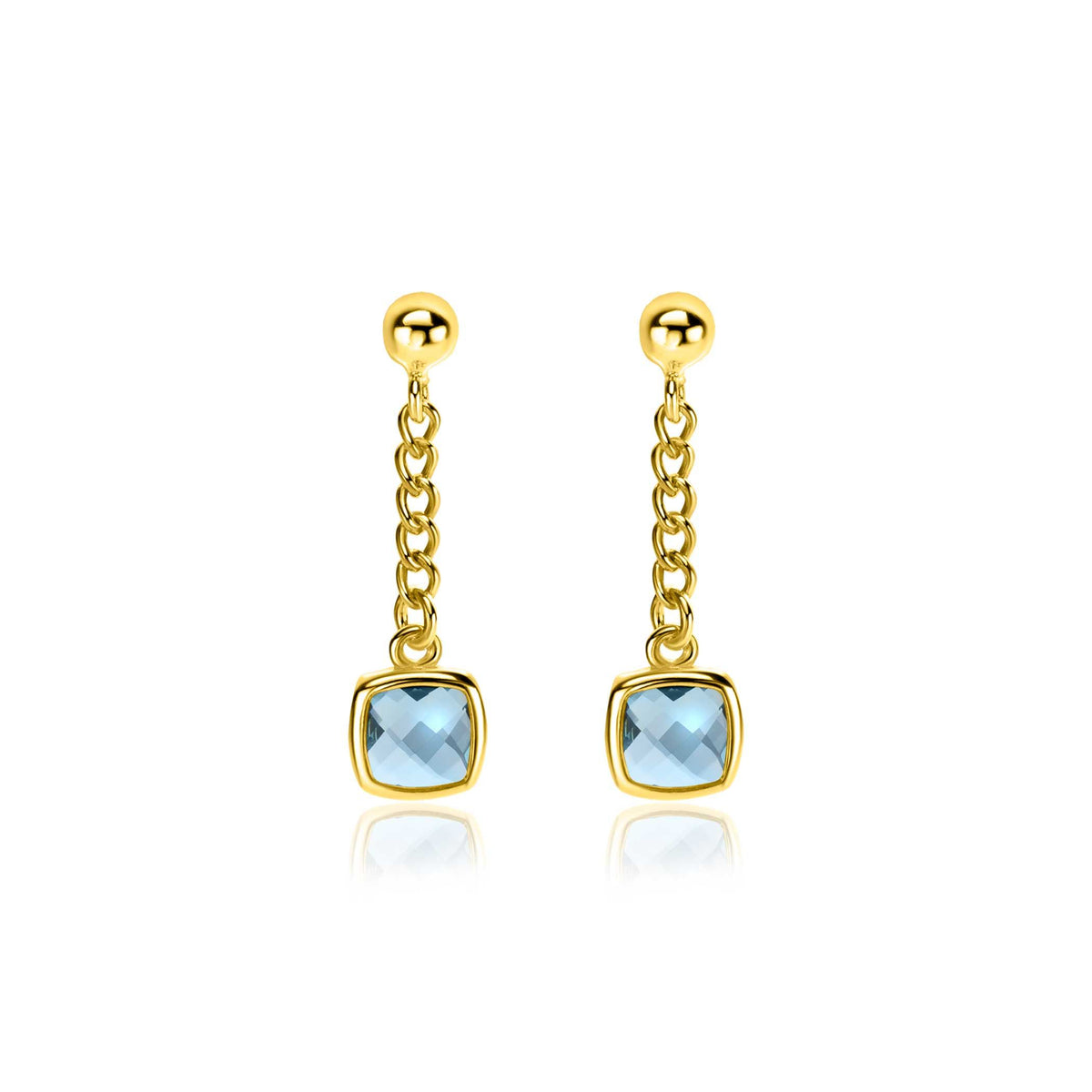 Zinzi Earrings Gold Plated Zio2417 G