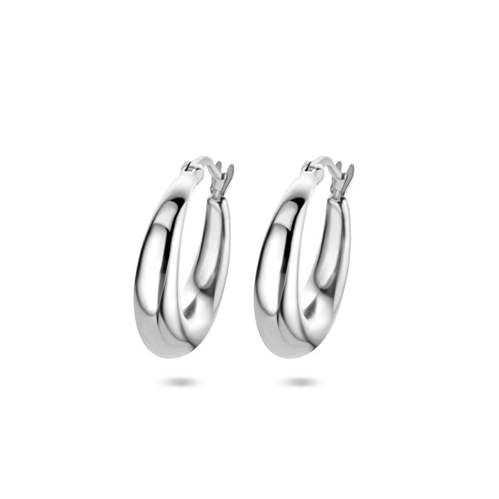 earrings silver rhodium plated