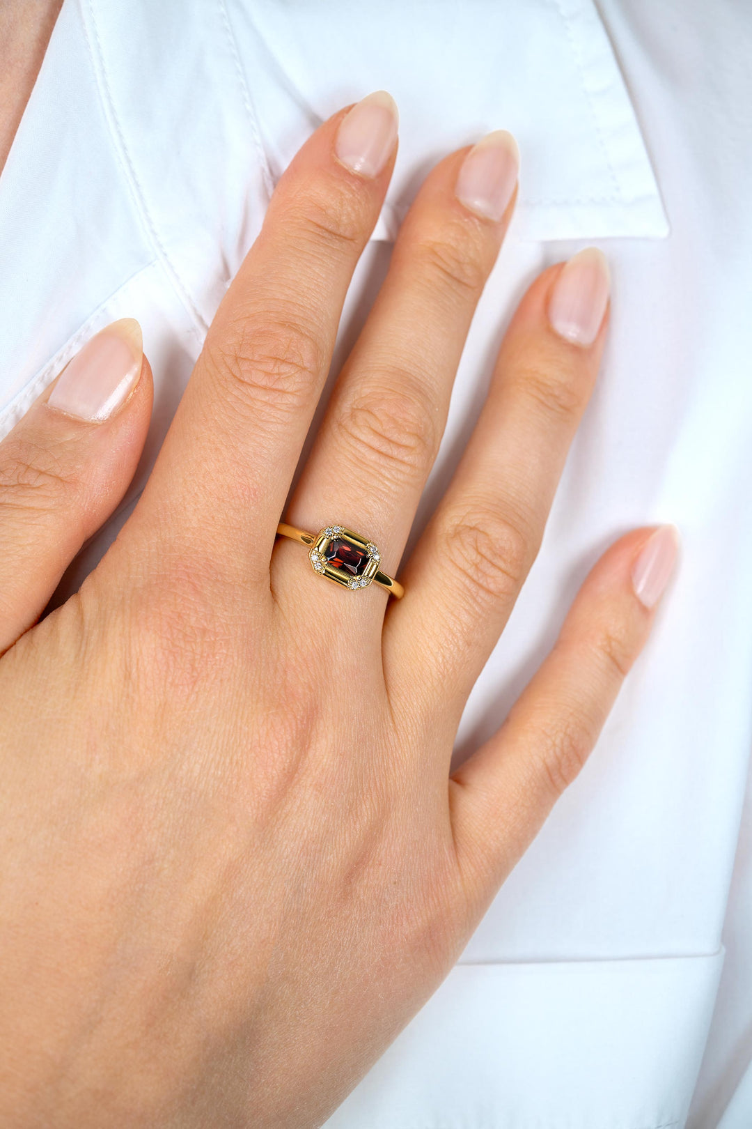 ZINZI goldplated zilveren ring ZIR2803