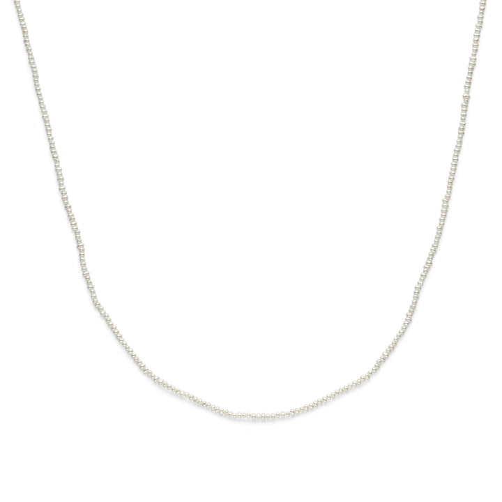 collier parels 41 - 45 cm 3 micron zilver verguld (geel)