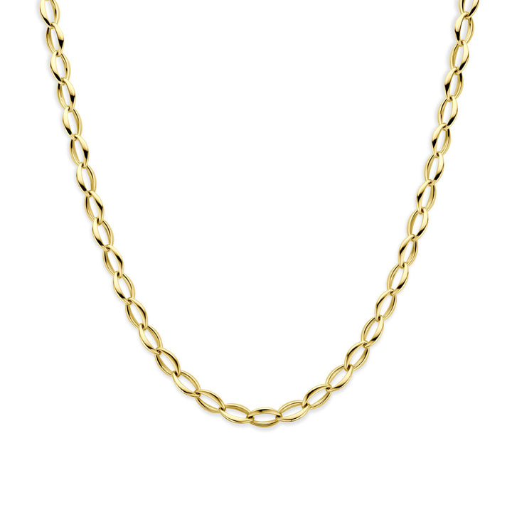 collier anker 8,8 mm 45 cm 18K geelgoud