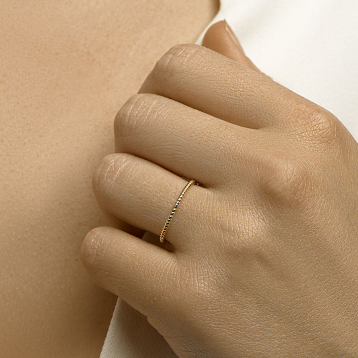 extension ring 14K yellow gold