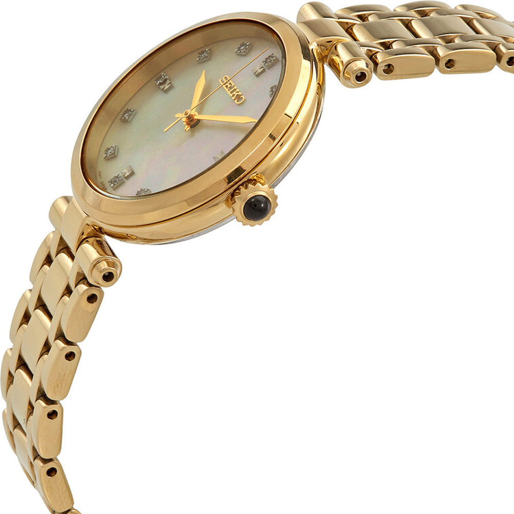 Seiko Discover More HGH008 Women's Mother of Pearl Diamond Dial Quartz Watch Seiko Seiko Discover More HGH008 Women's Mother of Pearl Diamond Dial Quartz Watch Seiko