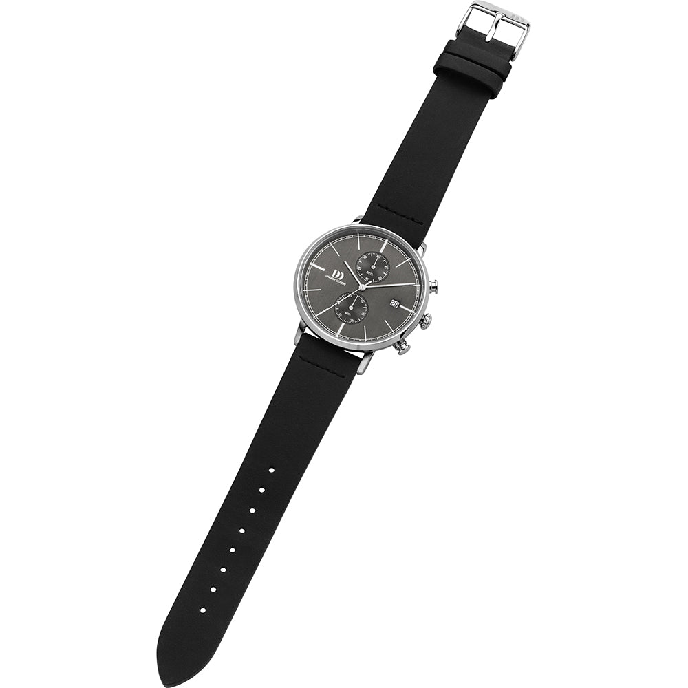 Danish design heren horloge grijze wijzerplaat - IQ14Q1290