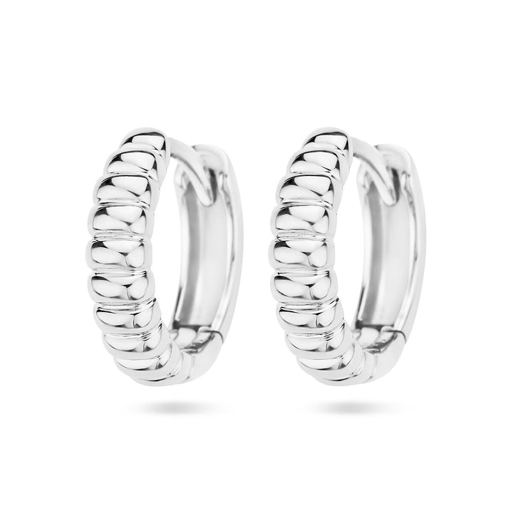 drop earrings silver rhodium plated