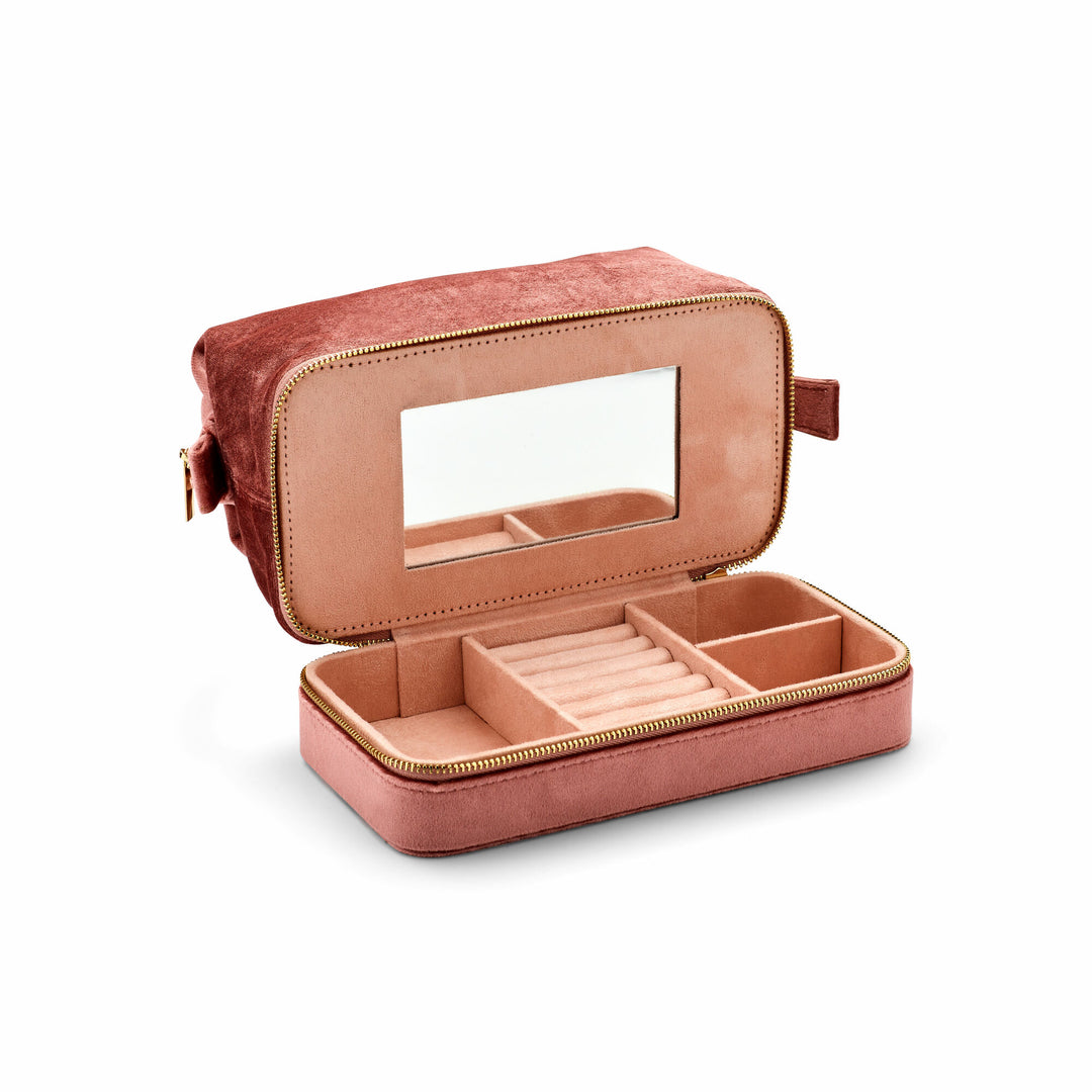 Roze sieraden doos – elegant en functioneel