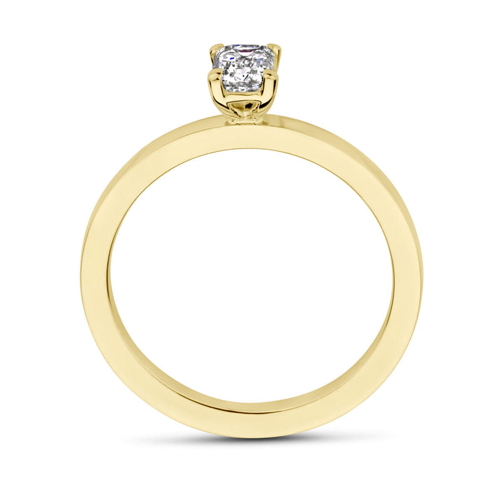 Ring Diamant 0,50 ct g vsi 18 Karat Gelbgold