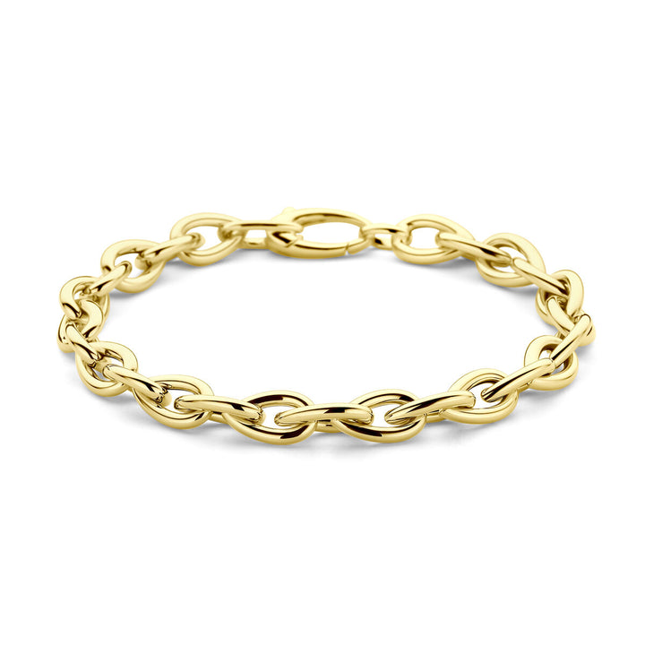 armband 7,3 mm 19,5 cm 14K geelgoud