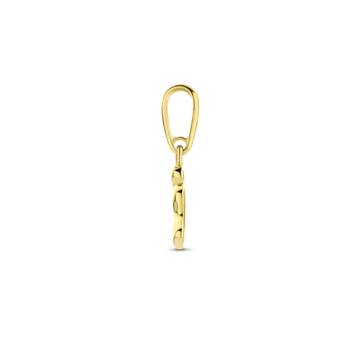 hanger voetje 14K geelgoud