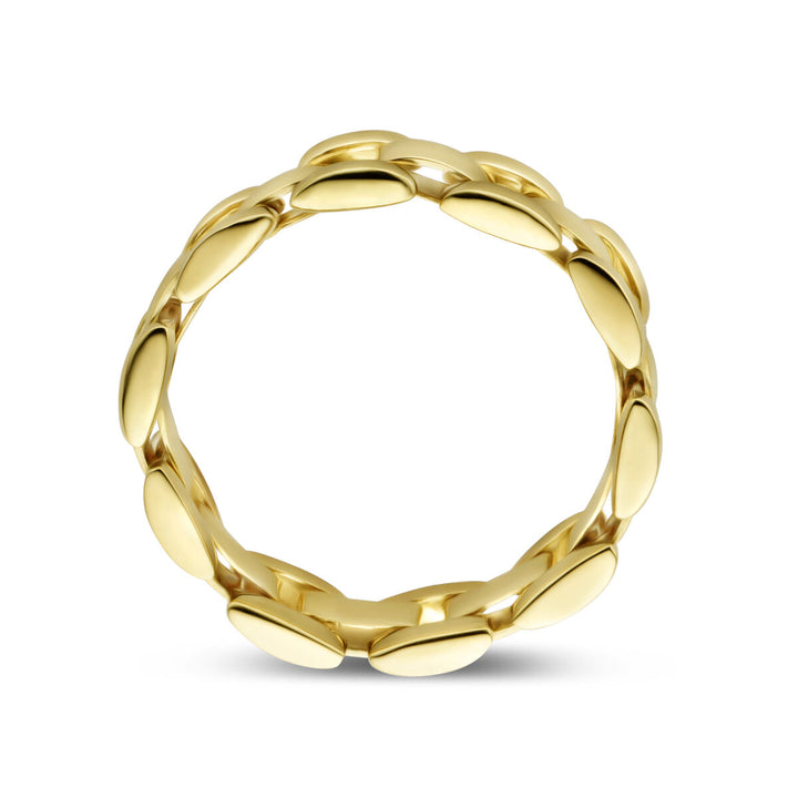 Ring flexibles Glied 14K Gelbgold