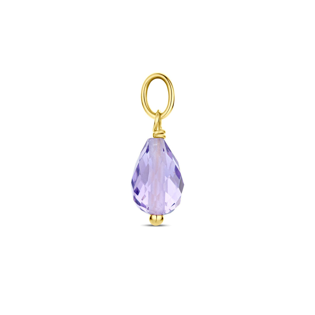 Anhänger Amethyst 14K Gelbgold