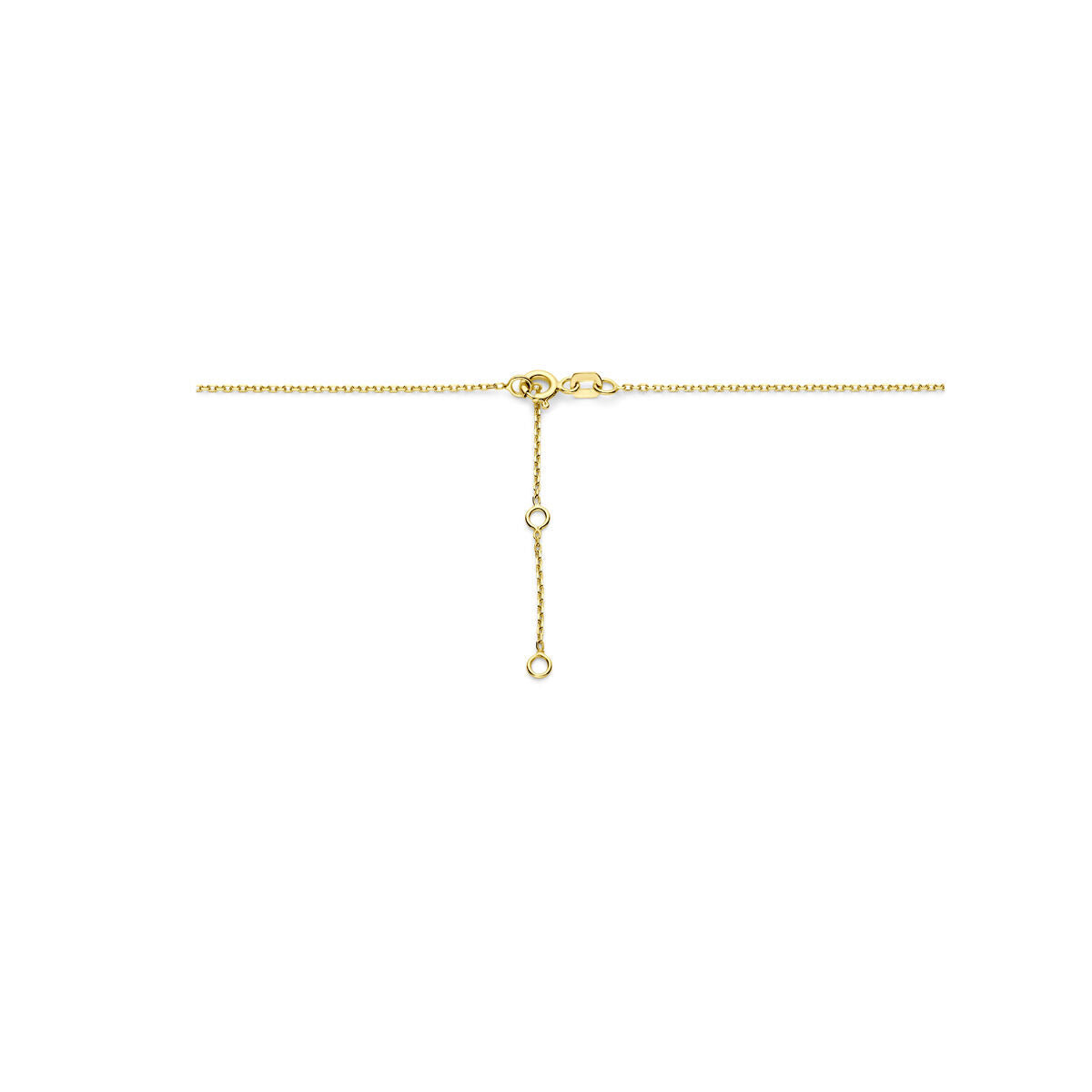 Y-necklace pearl 14K yellow gold