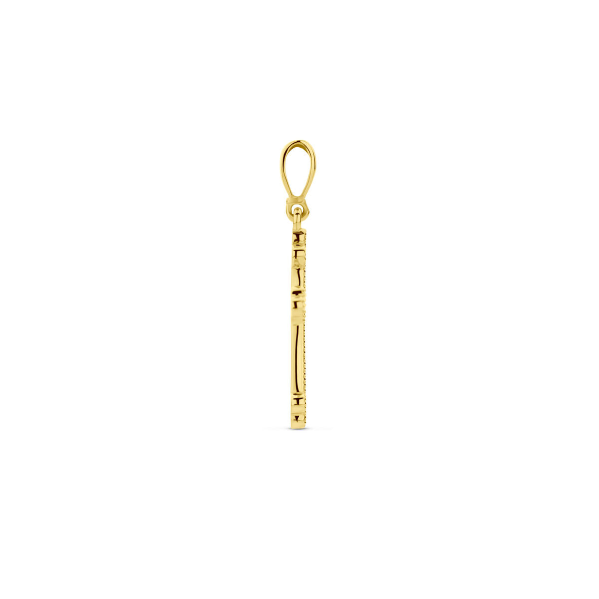 hanger kruis 14K geelgoud