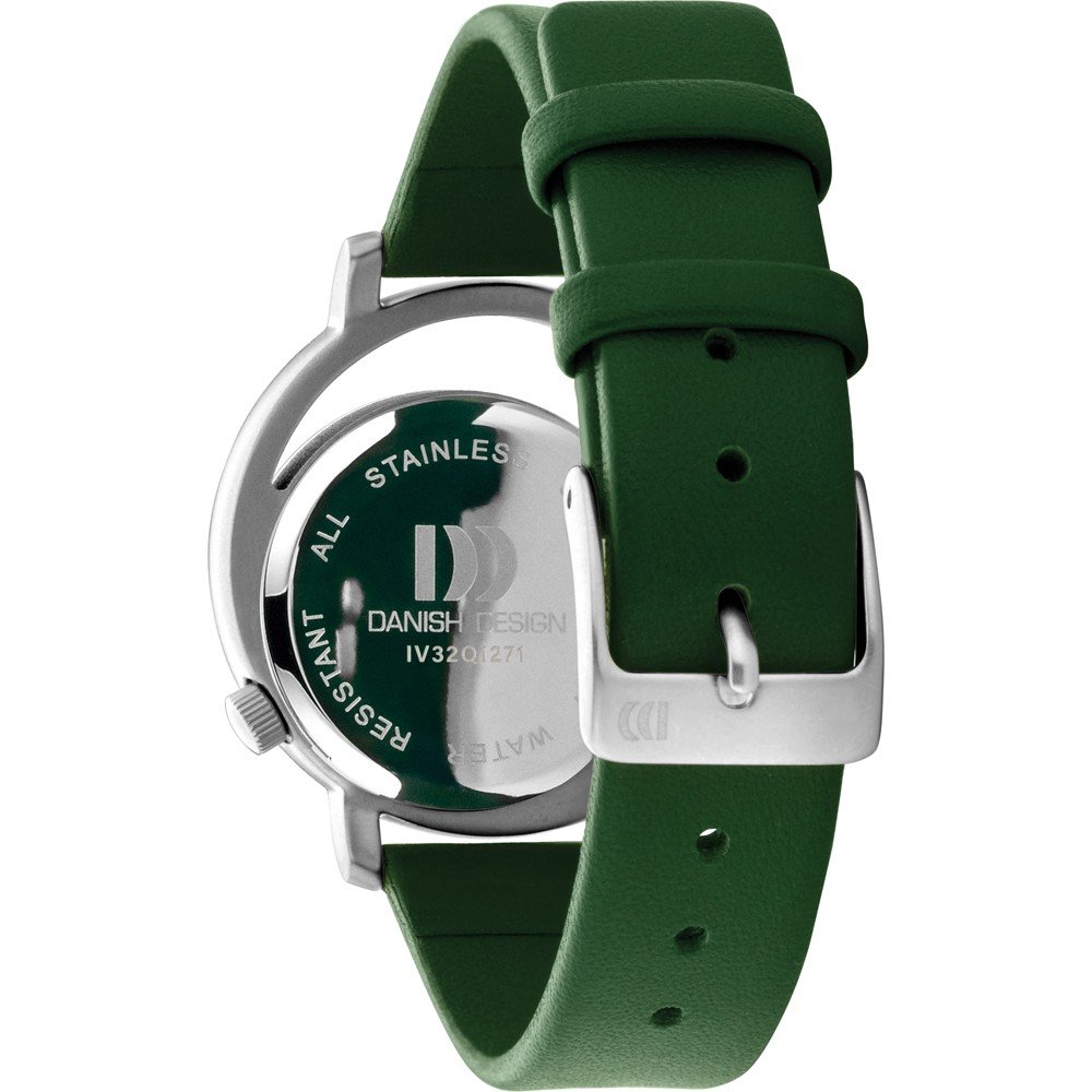 Danish design ladies watch green dial - IV33Q1271
