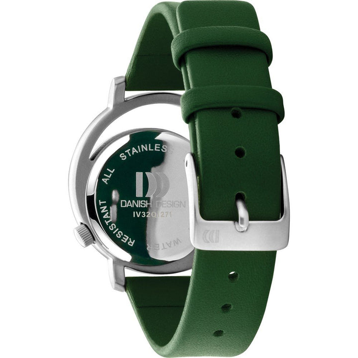 Dänische Design-Damenuhr mit grünem Zifferblatt – IV33Q1271