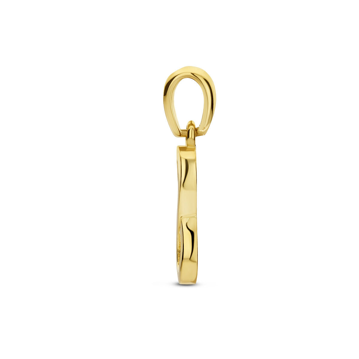 pendant infinity 14K yellow gold
