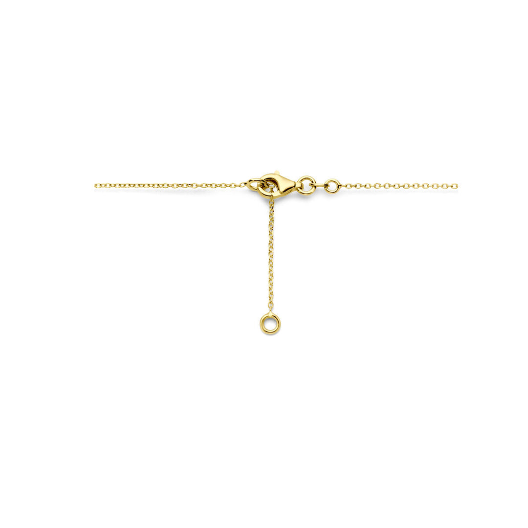 necklace ovals 43 - 45 cm 14K yellow gold