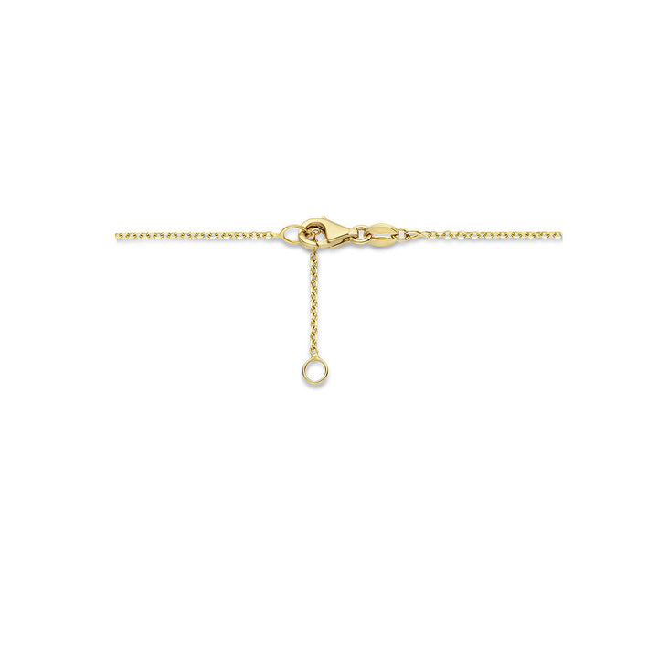 necklace bars 42 - 44 cm 14K yellow gold