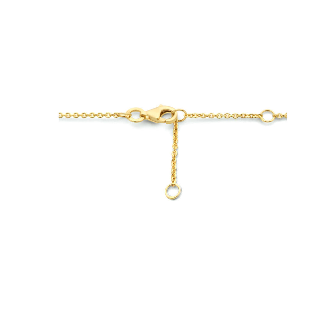 Halskette Anker und Büroklammer 3,5 mm 40 - 42 - 44 cm 14K Gelbgold