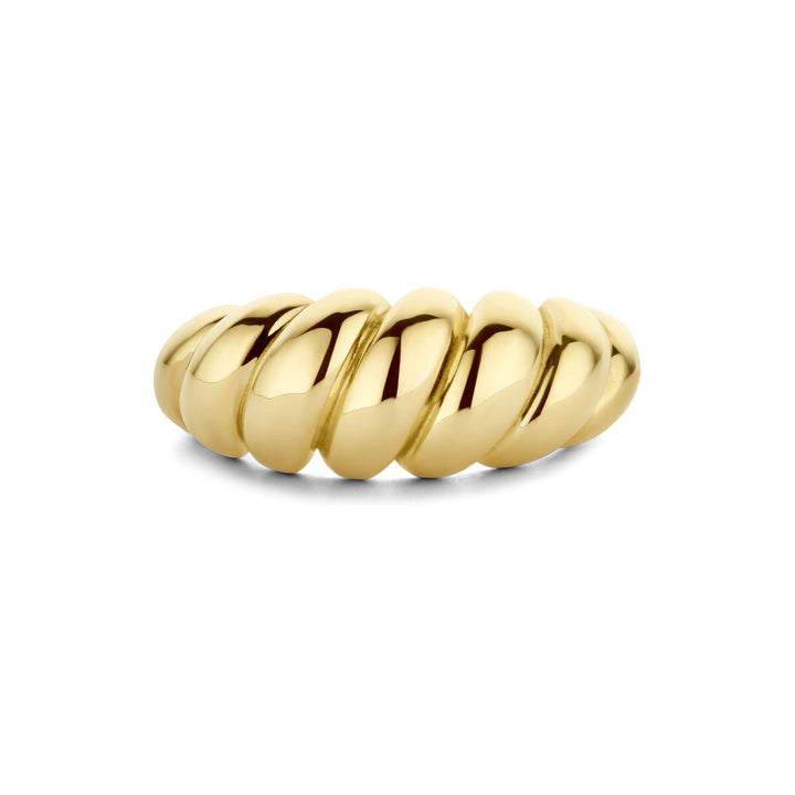 ring gedraaid 14K geelgoud