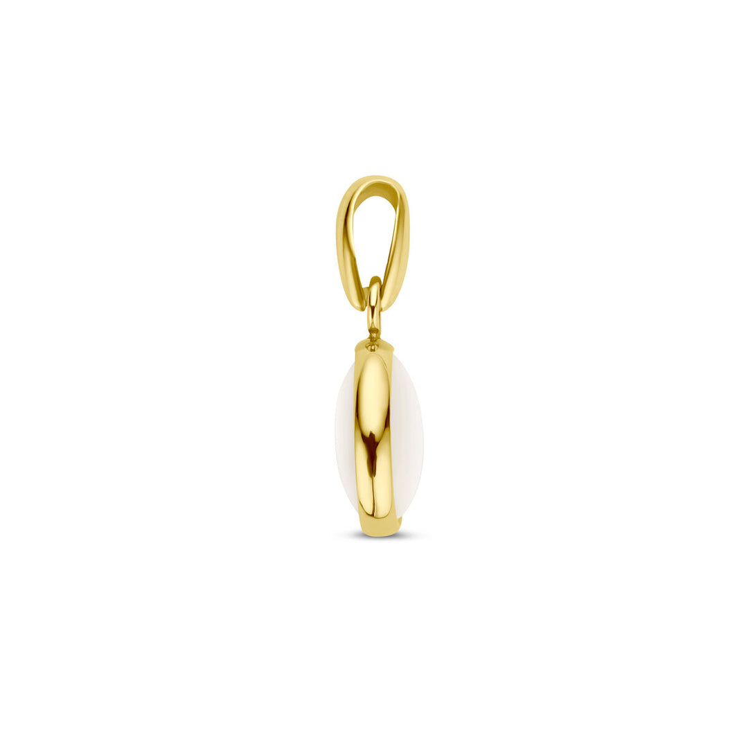 pendant mother of pearl 14K yellow gold