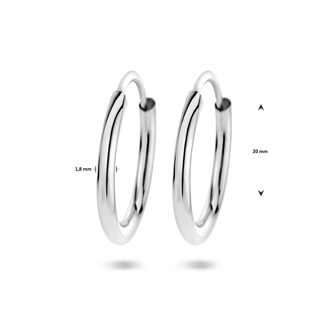oorringen 1,8 mm ronde buis