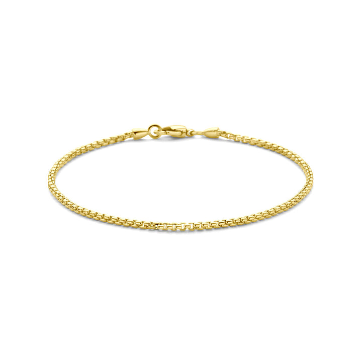 Gold bracelet ladies Venetian ball 14K