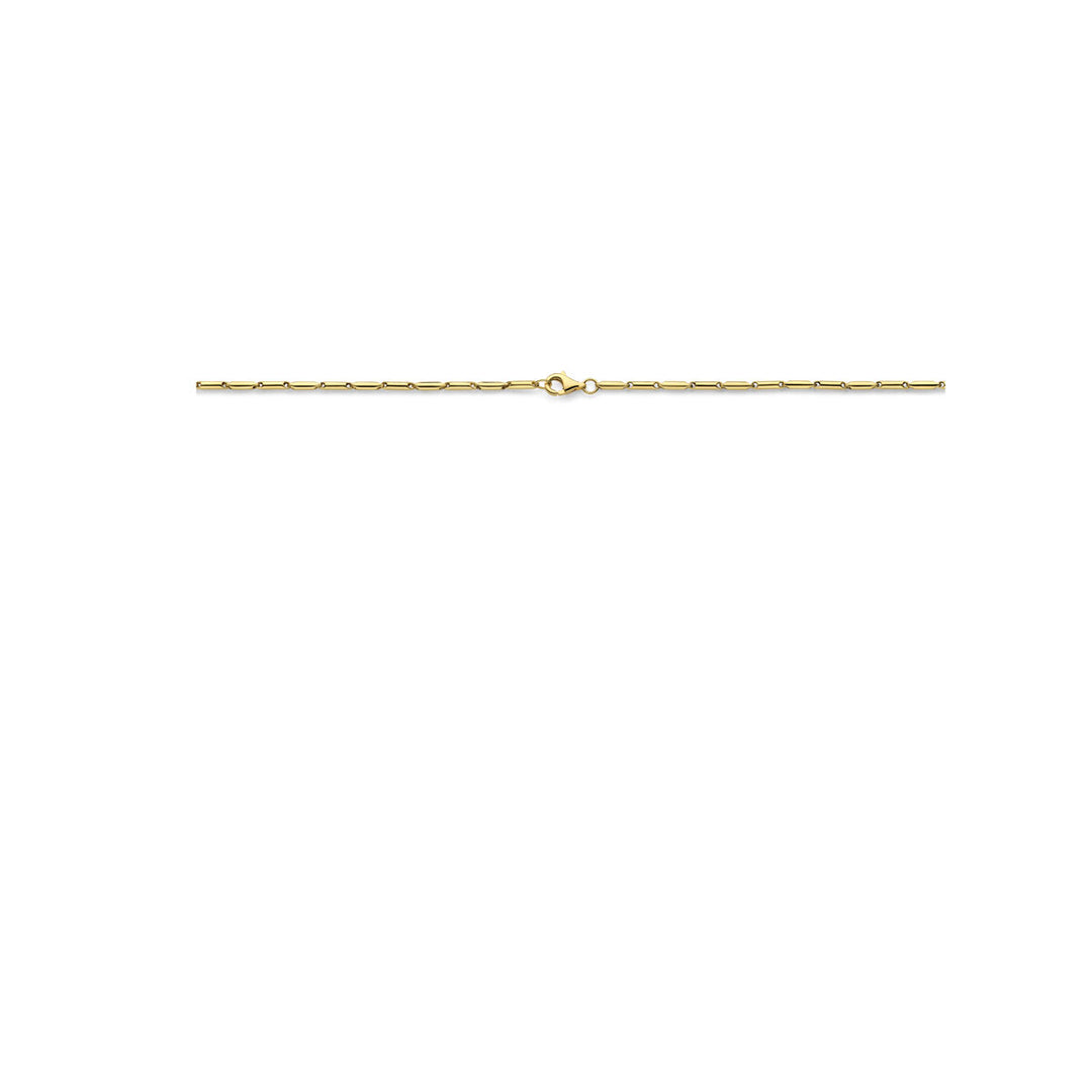 collier 1,9 mm 43 cm 14K geelgoud