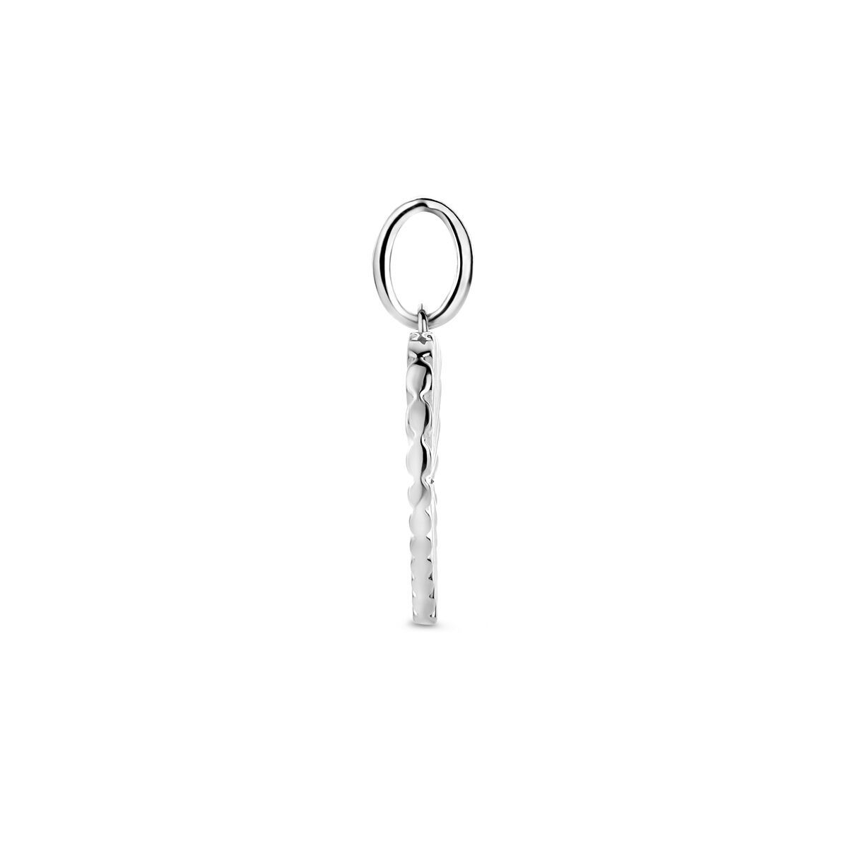 hanger hart diamant 0.015ct j p1 zilver gerhodineerd