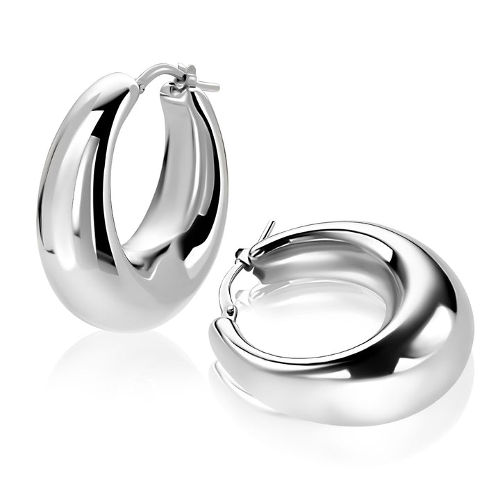 Zinzi Oorbellen Zilver ZIO2750