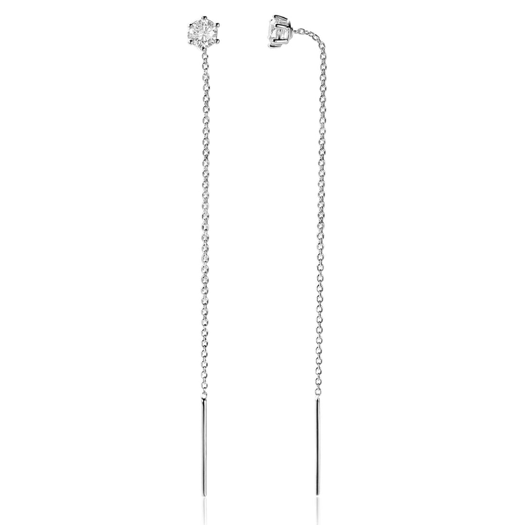 Zinzi Earrings Silver Zio2268