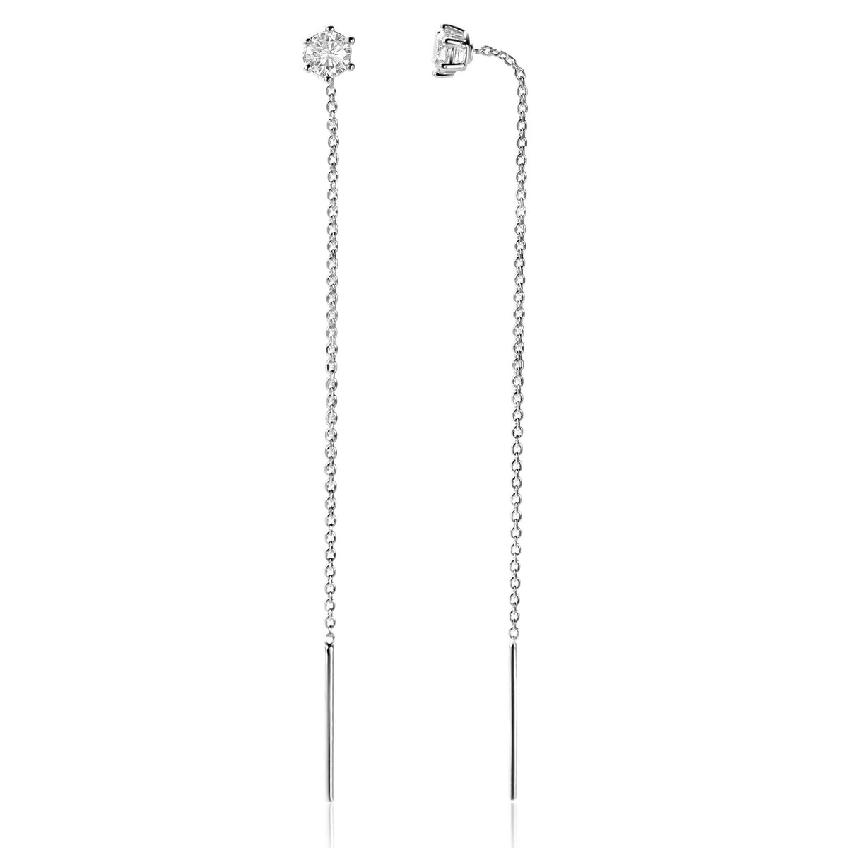 Zinzi Earrings Silver Zio2268