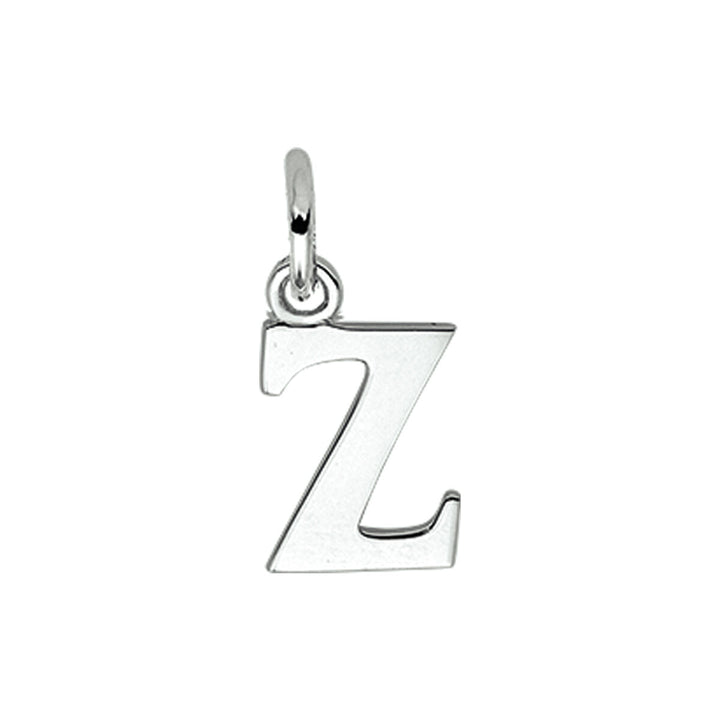 hanger letter zilver gerhodineerd