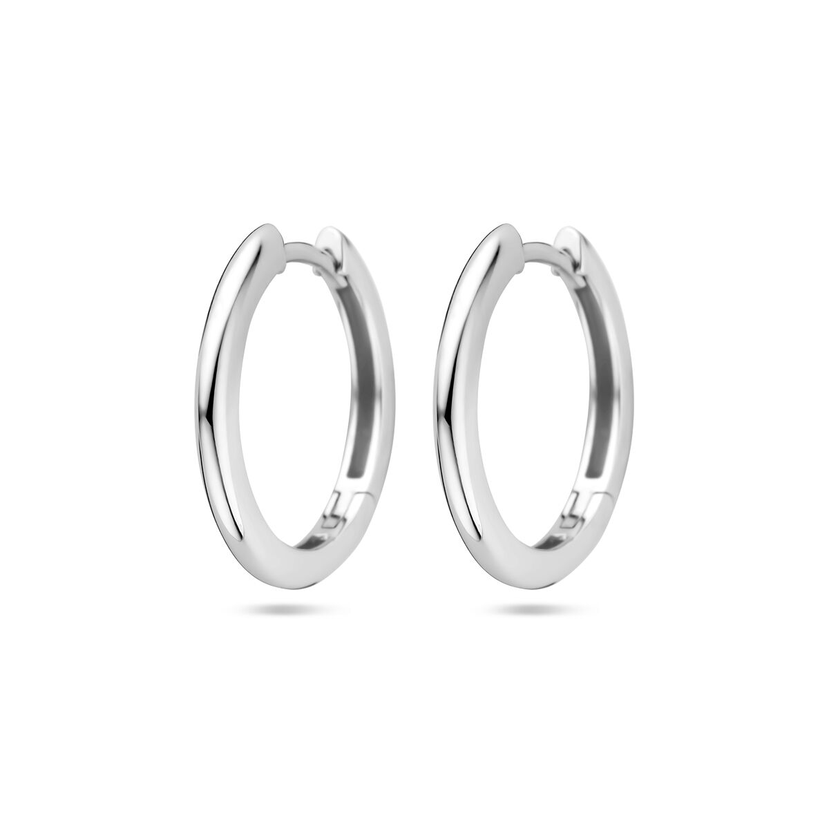 klapoorringen 2,0 mm zilver gerhodineerd