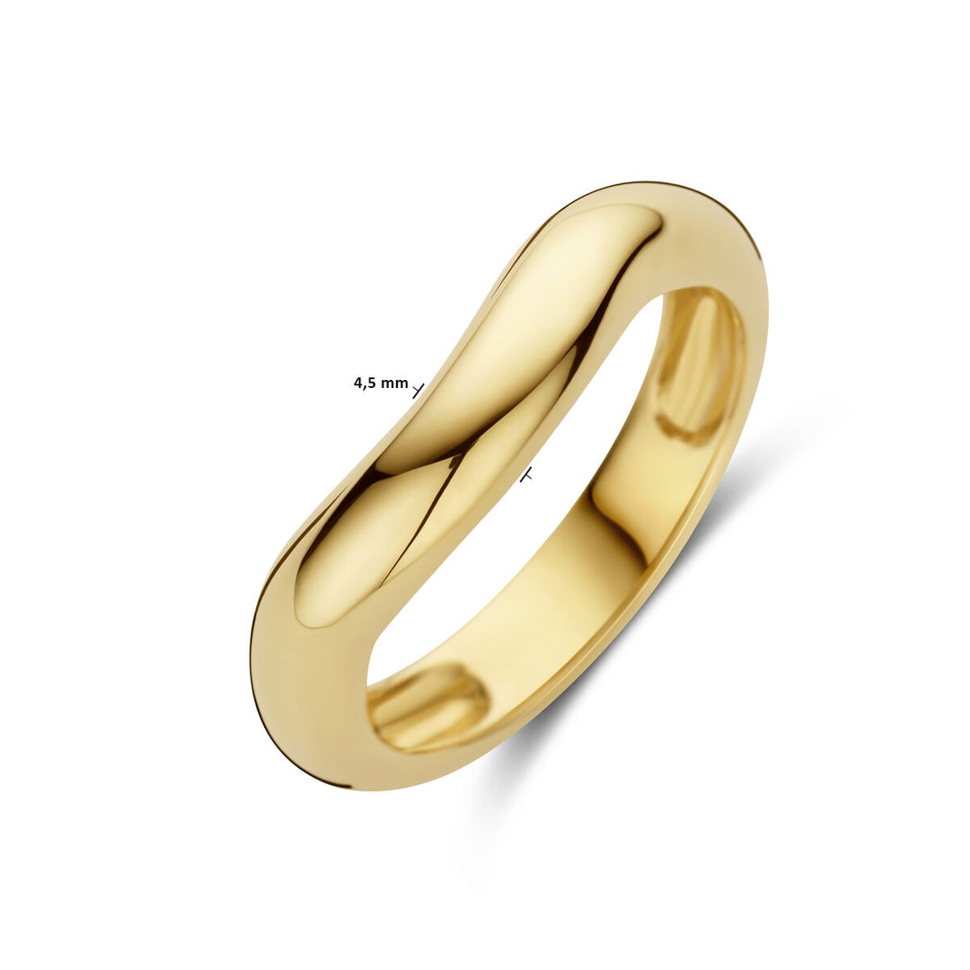 ring 14K geelgoud