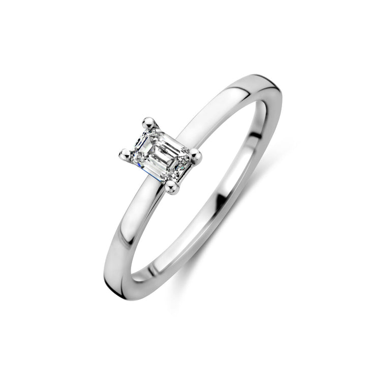 Platinring Diamant 0,30 ct g vsi Platin