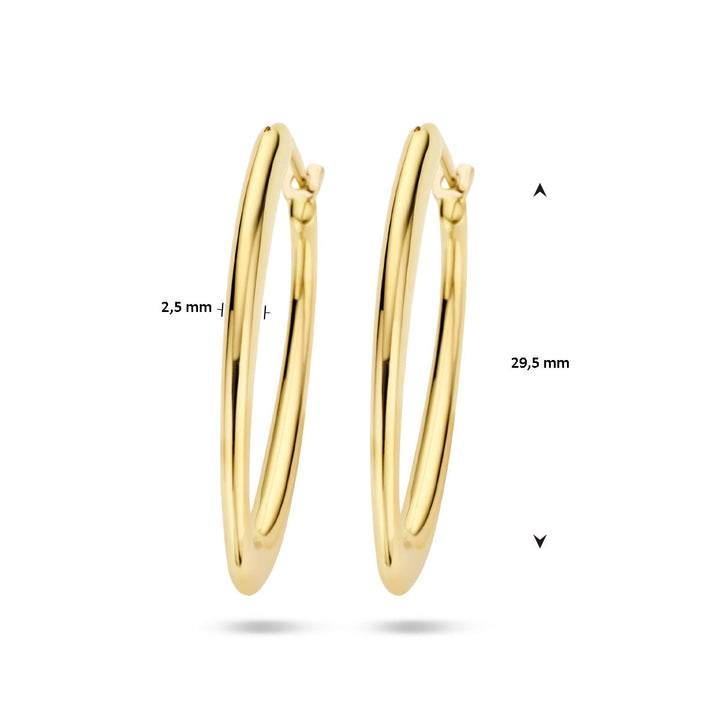 earrings 14K yellow gold