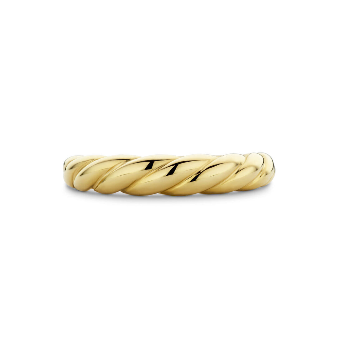 ring gedraaid 14K geelgoud