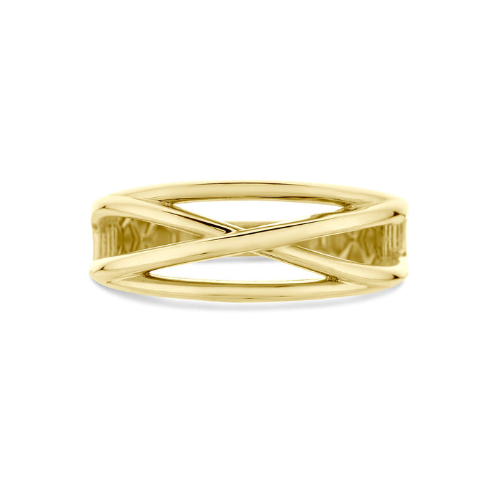 Bridget ring 14K geelgoud