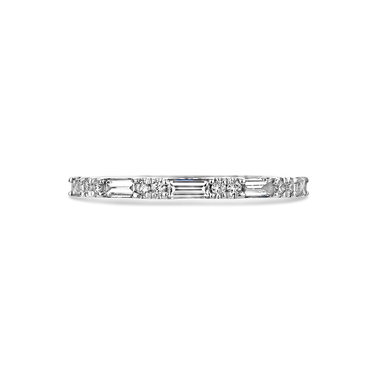 ring diamond 0.36ct h si 14K white gold