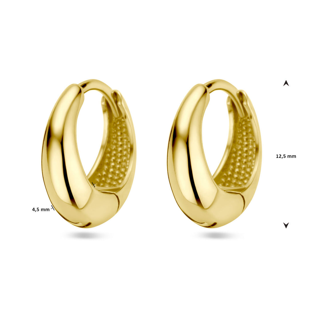 drop earrings 14K yellow gold