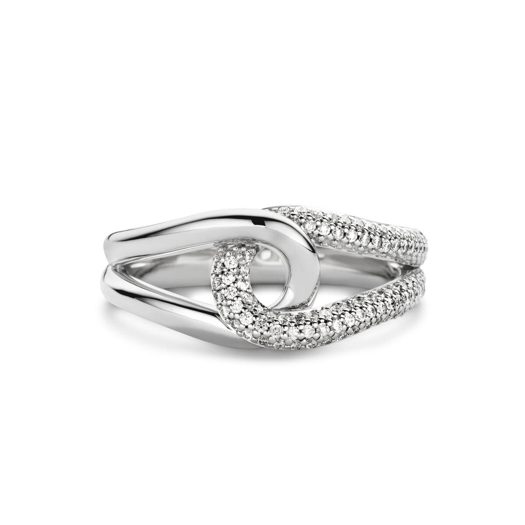 ring diamond 0.29ct g vsi 14K white gold