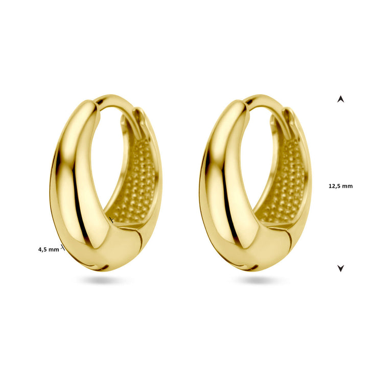 Ohrhänger aus 14-karätigem Gelbgold