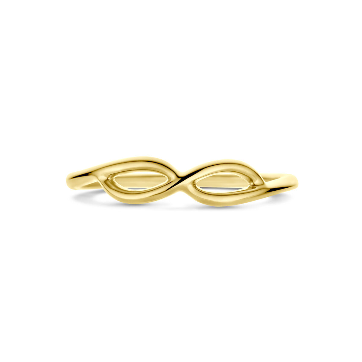 ring infinity 14K geelgoud